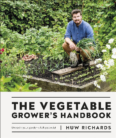 Clawr llyfr / Book cover: The Vegetable Grower's Handbook