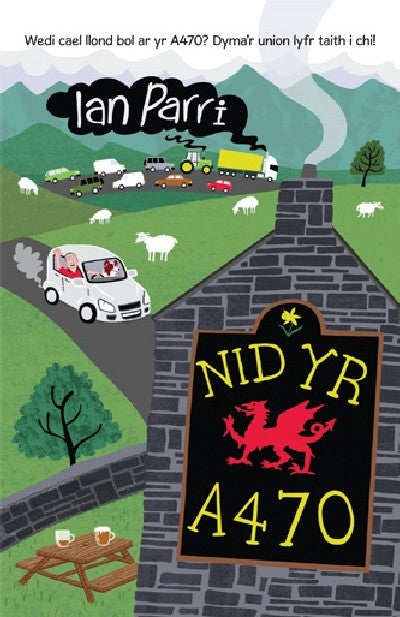 Clawr llyfr / Book cover: Nid yr A470