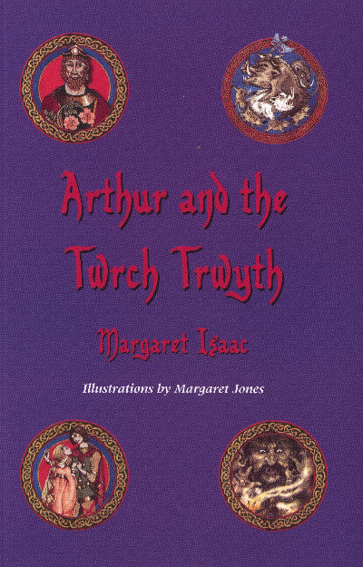 Clawr llyfr / Book cover: Arthur and the Twrch Trwyth