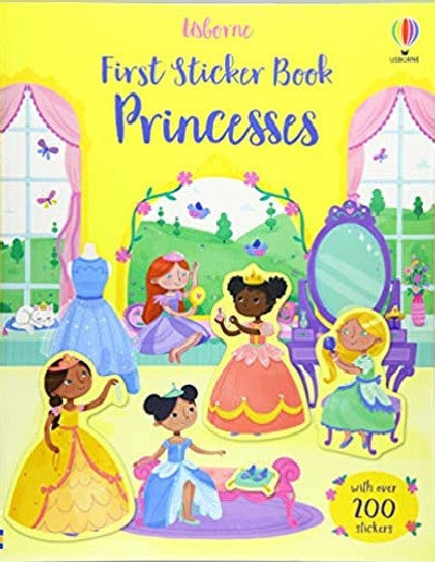 Clawr llyfr / Book cover: First Sticker Book Princesses
