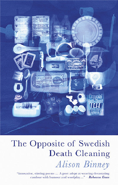 Clawr llyfr / Book cover: The Opposite of Swedish Death Cleaning