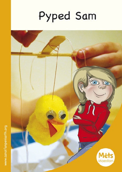 Clawr llyfr / Book cover: Mêts Maesllan: Pyped Sam