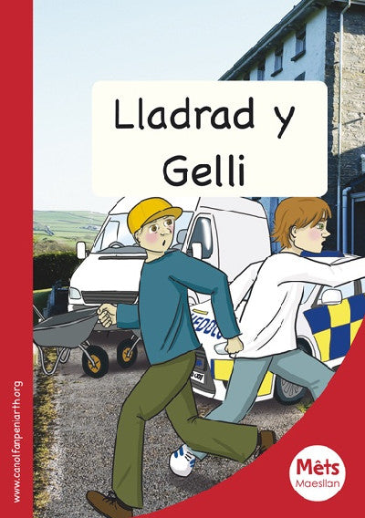 Clawr llyfr / Book cover: Mêts Maesllan: Lladrad y Gelli