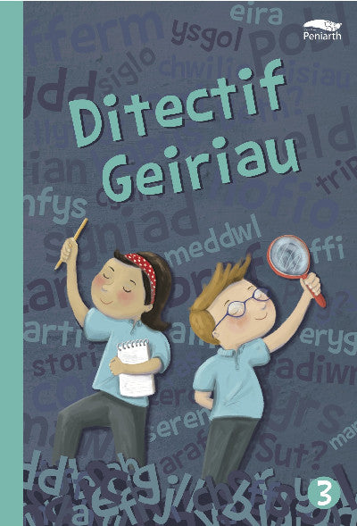 Clawr llyfr / Book cover: Ditectif Geiriau 3