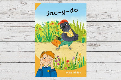 Clawr llyfr / Book cover: Dyna Chi Dric: Jac-y-Do