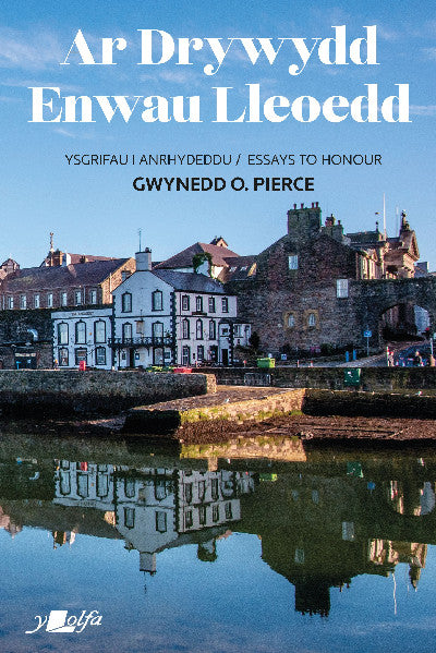 Clawr llyfr / Book cover: Ar Drywydd Enwau Lleoedd