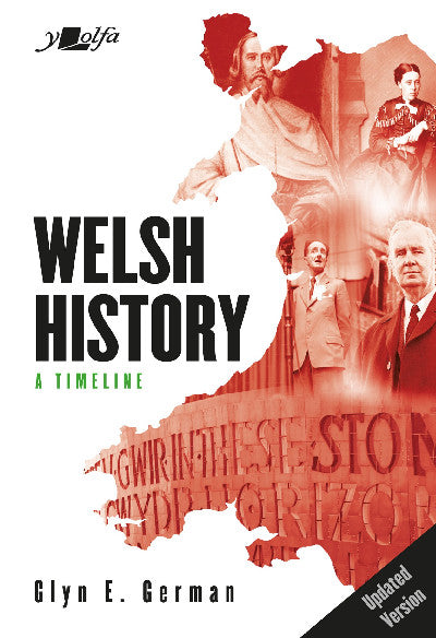 Clawr llyfr / Book cover: Welsh History - A Timeline