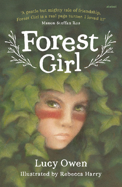 Clawr llyfr / Book cover: Forest Girl