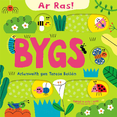 Clawr llyfr / Book cover: Ar Ras: Bygs / Bugs