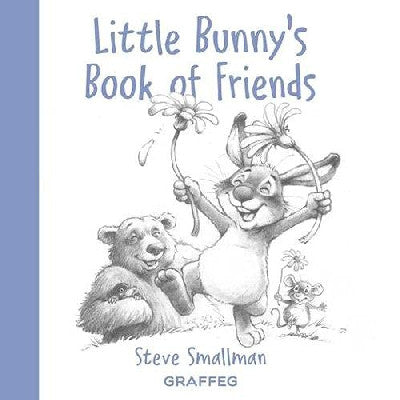 Clawr llyfr / Book cover: Little Bunny's Book of Friends