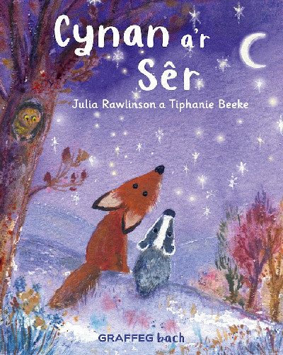Clawr llyfr / Book cover: Cynan a'r Sêr