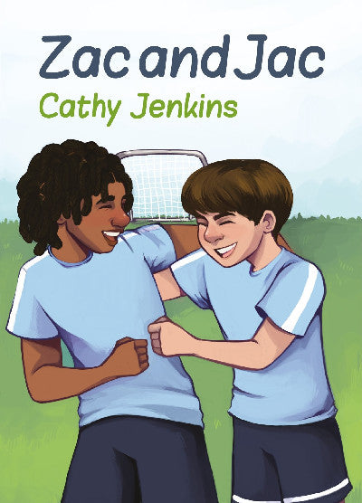 Clawr llyfr / Book cover: Zac and Jac