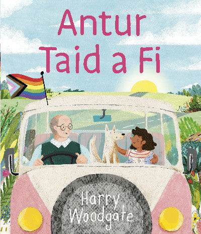 Clawr llyfr / Book cover: Antur Taid a Fi