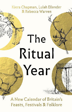 Clawr y llyfr: The Ritual Year / Book cover: The Ritual Year