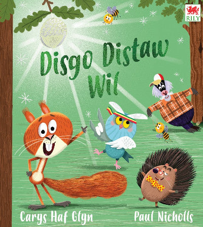 Clawr llyfr / Book cover: Disgo Distaw Wil