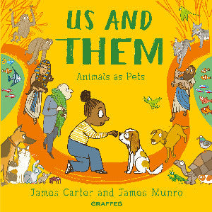 Clawr y llyfr: Us and Them / Book cover: Us and Them