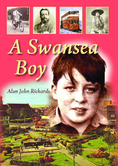 Clawr llyfr / Book cover: Swansea Boy, A