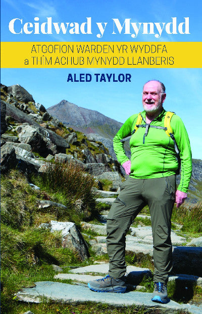 Clawr llyfr / Book cover: Ceidwad y Mynydd - Atgofion y Tîm Achub