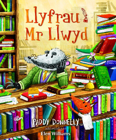 Clawr llyfr / Book cover: Llyfrau Mr Llwyd