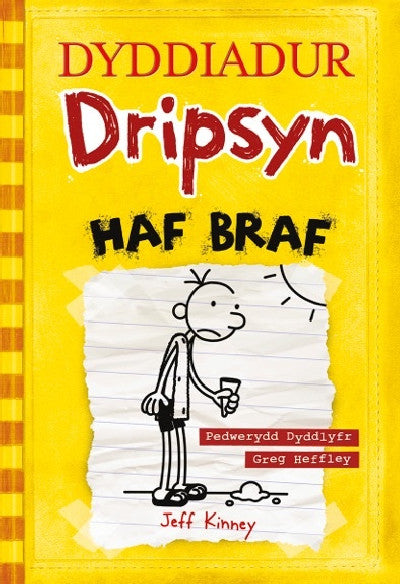 Clawr llyfr / Book cover: Dyddiadur Dripsyn: 4. Haf Braf