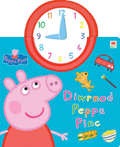 Clawr llyfr / Book cover: DIWRNOD PEPPA PINC