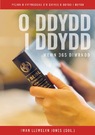 Clawr llyfr / Book cover: O Ddydd i Ddydd Mewn 366 Diwrnod