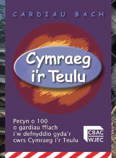 Clawr llyfr / Book cover: Cymraeg i'r Teulu: Cardiau Fflach Bach