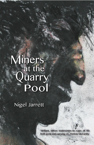 Clawr llyfr / Book cover: Miners at the Quarry Pool