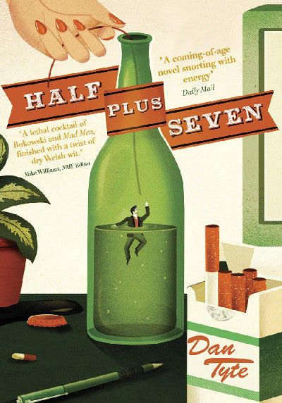 Clawr llyfr / Book cover: Half Plus Seven