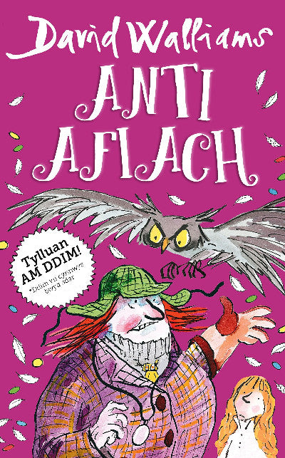 Clawr llyfr / Book cover: Anti Afiach
