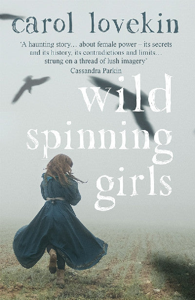 Clawr llyfr / Book cover: Wild Spinning Girls