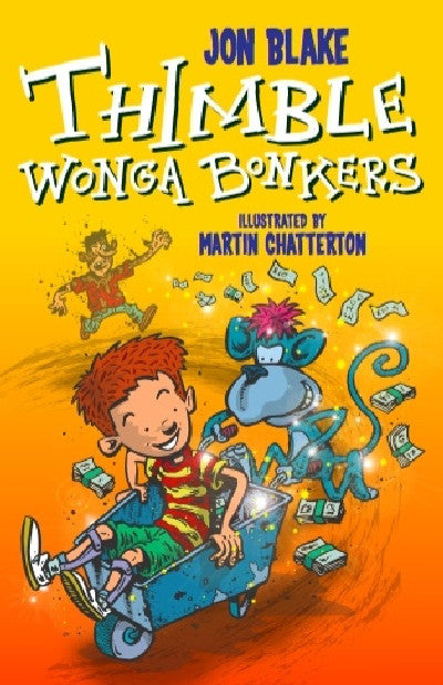 Clawr llyfr / Book cover: Thimble Wonga Bonkers