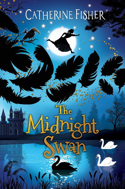 Clawr llyfr / Book cover: The Midnight Swan