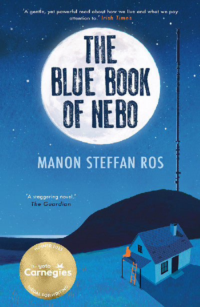 Clawr llyfr / Book cover: The Blue Book of Nebo