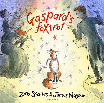 Clawr llyfr / Book cover: Gaspard's Foxtrot