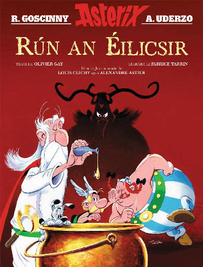 Clawr llyfr / Book cover: Rún an ÉIlicsir