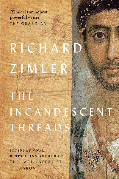 Clawr llyfr / Book cover: The Incandescent Threads