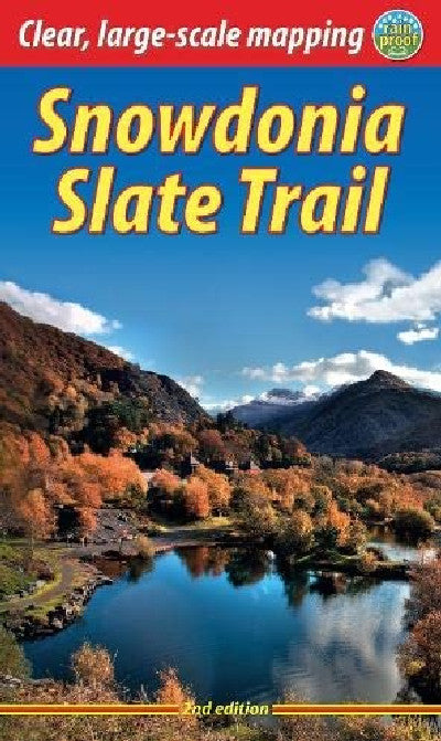 Clawr llyfr / Book cover: Snowdonia Slate Trail