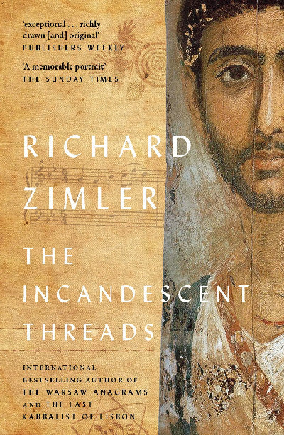Clawr llyfr / Book cover: The Incandescent Threads
