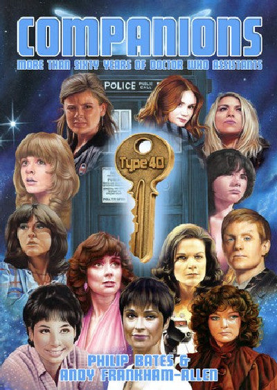 Clawr llyfr / Book cover: Companions - More Than Sixty Years of Doctor Who Assistants