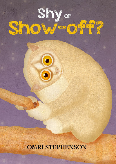 Clawr llyfr / Book cover: Shy or Show-Off