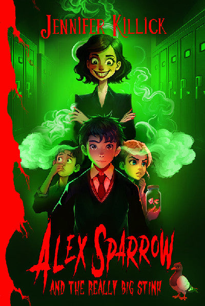 Clawr llyfr / Book cover: Alex Sparrow and the Really Big Stink