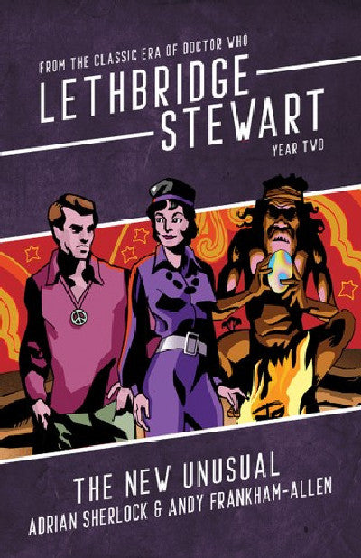 Clawr llyfr / Book cover: Lethbridge-Stewart: The New Unusual