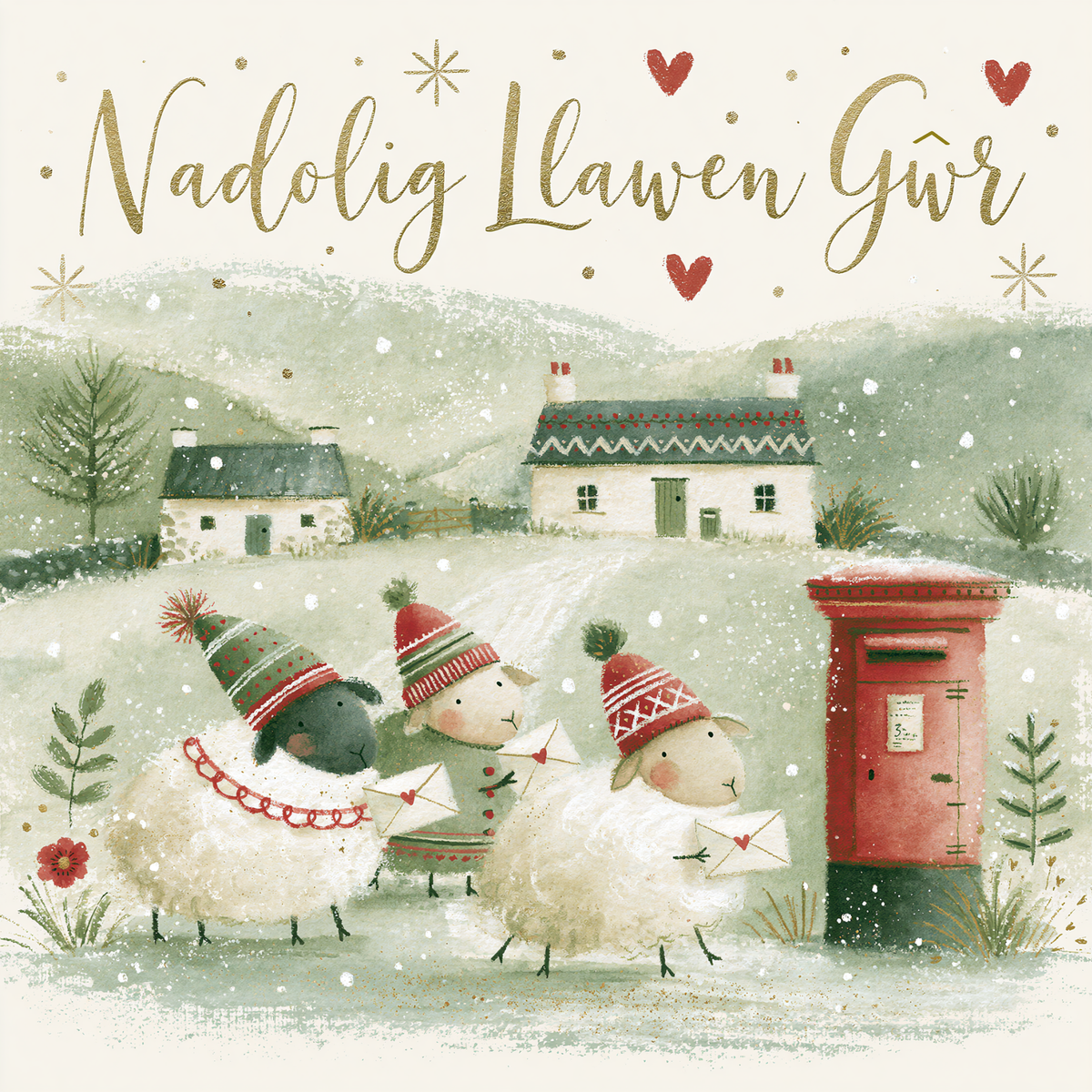 Nadolig Llawen Gŵr | Cardiau.Cymru - Siop Y Pentan