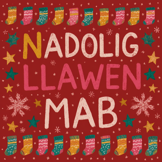 Nadolig Llawen Mab | Cardiau.Cymru - Siop Y Pentan