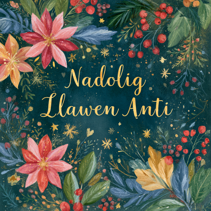 Nadolig Llawen Anti | Cardiau.Cymru