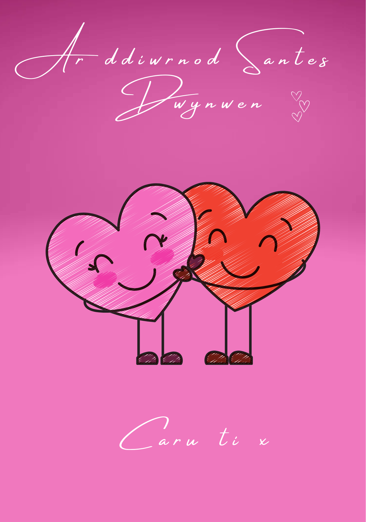 Ar Ddiwrnod Santes Dwynwen | Cardiau.Cymru - Siop Y Pentan