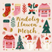 Nadolig Llawen Merch | Cardiau.Cymru - Siop Y Pentan