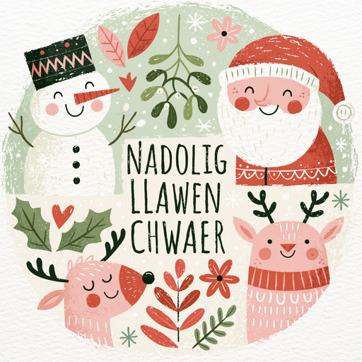 Nadolig Llawen Chwaer | Cardiau.Cymru - Siop Y Pentan