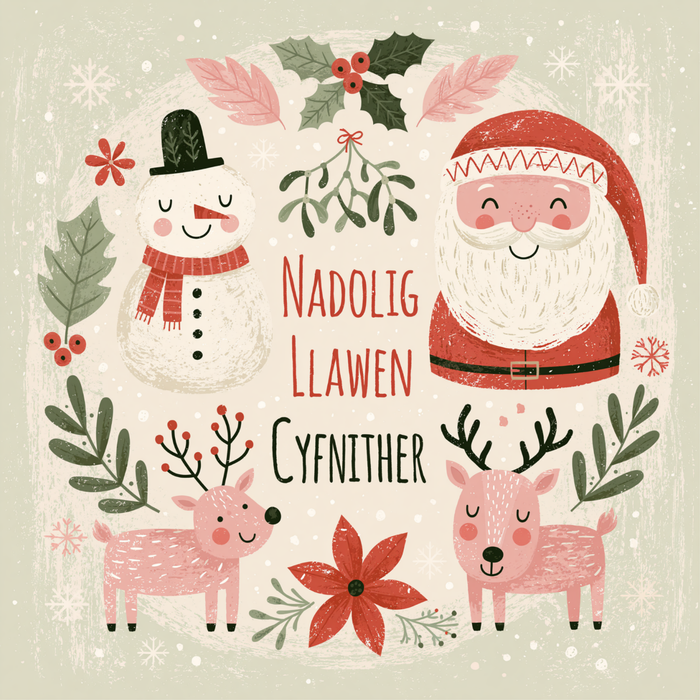 Nadolig Llawen Cyfnither | Cardiau.Cymru
